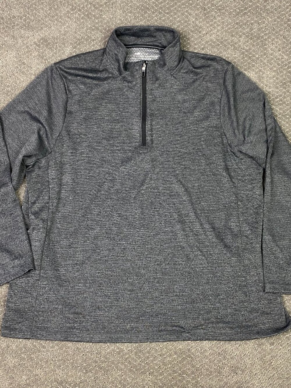 Vineyard Vines On The Go Sankaty Quarter Zip Pullover Mens XXL Gray 1/4 Sweater